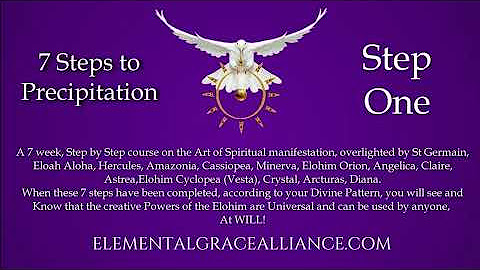 Elemental Grace Alliance – The Seven Steps to Precipitation